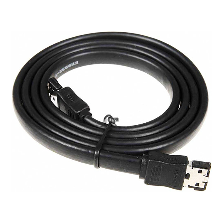 Кабель интерфейсный eSATA Gembird eSATA 7pin / 7pin, медн. проводник, 1м, пакет CC-ESATA-DATA-XL