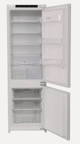 Изображение товара Встраиваемый холодильник CANDY COMBI CBCH7248AIS . Высота 177 см. Инверторный компрессор. Объем 248 л