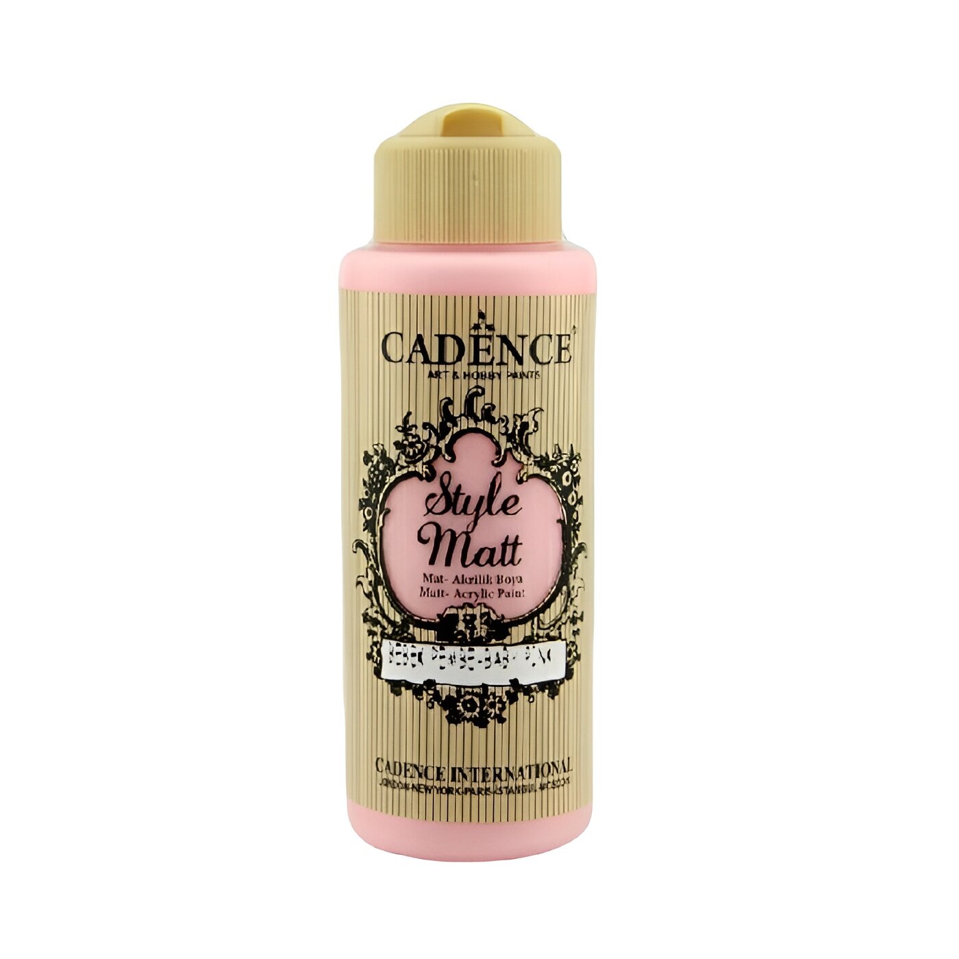 Акриловая краска Cadence Style Matt Acrylic Paint, 120 ml. Baby Pink-S9020