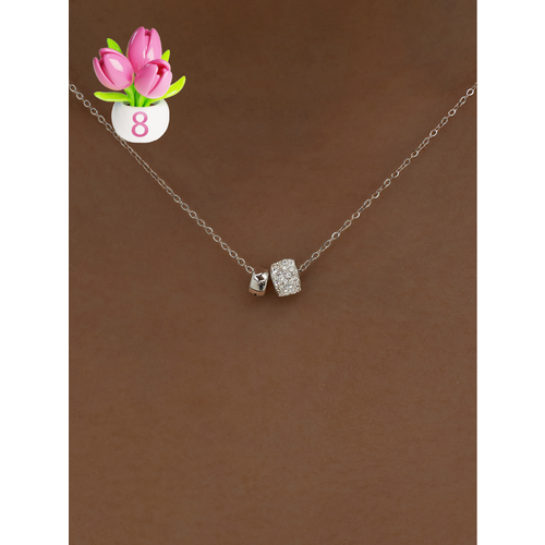 Колье Ювелир Карат, длина 45 см, серебряный