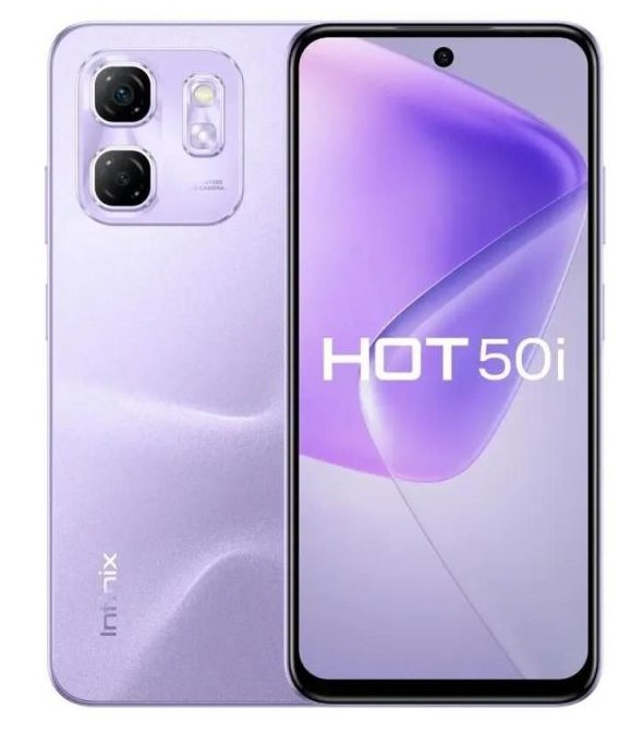 Смартфон Infinix HOT 50i, 4/256 GB, 2 nano-SIM, NFC, Purple