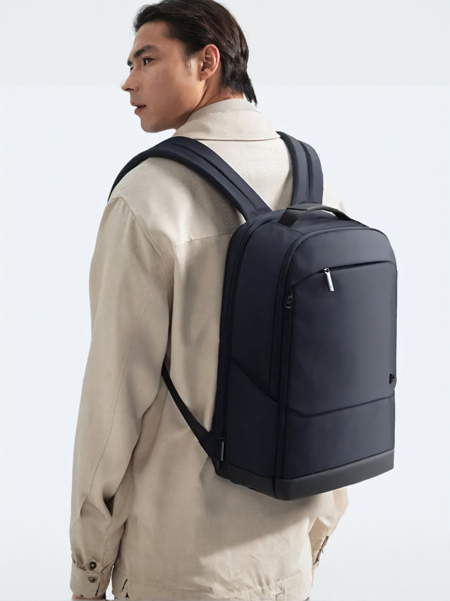 Рюкзак Xiaomi Mijia Business Backpack (MJSWB01RM), синий, для ноутбука, водоотталкивающий, 15.6
