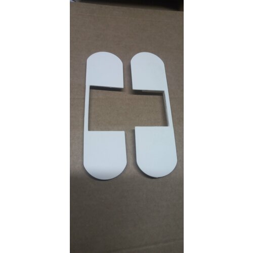 Декоративная накладка для скрытых петель AGB ECLIPSE 20 4шт черный графит 250₽