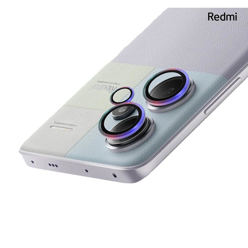 Защитное стекло для объектива камеры телефона для Xiaomi Redmi Note 13 Pro + Plus MyPads — фото 1