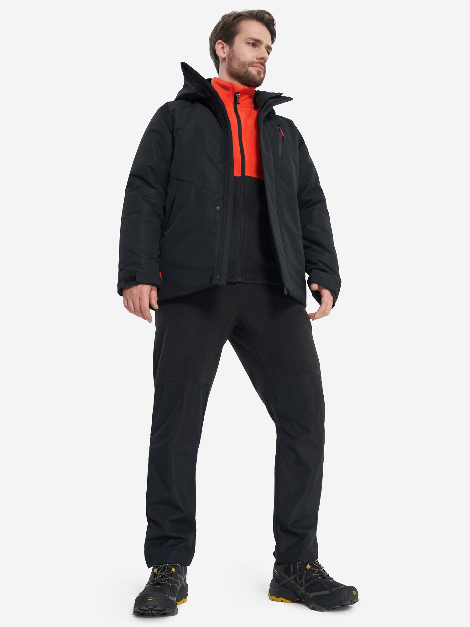 Куртка спортивная Northland, размер 48, черный — фото 1