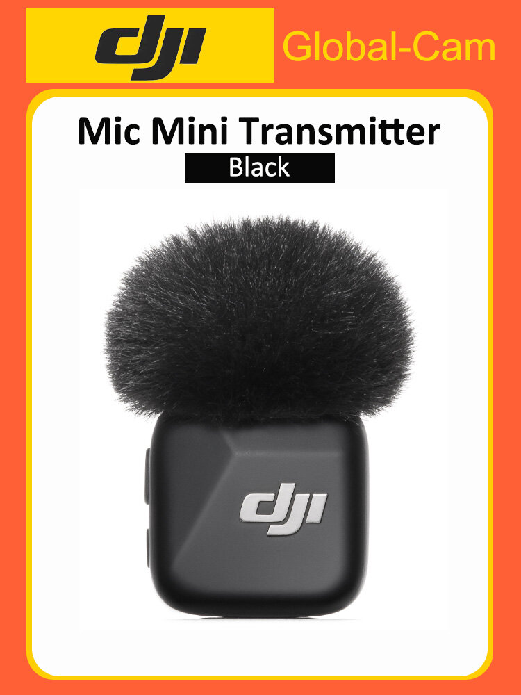 Микрофонный передатчик DJI Mic Mini Transmitter (Infinity Black)