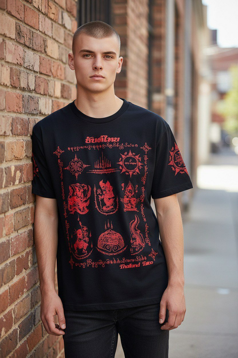 Футболка спортивная Born to be Muaythai, размер S, черный