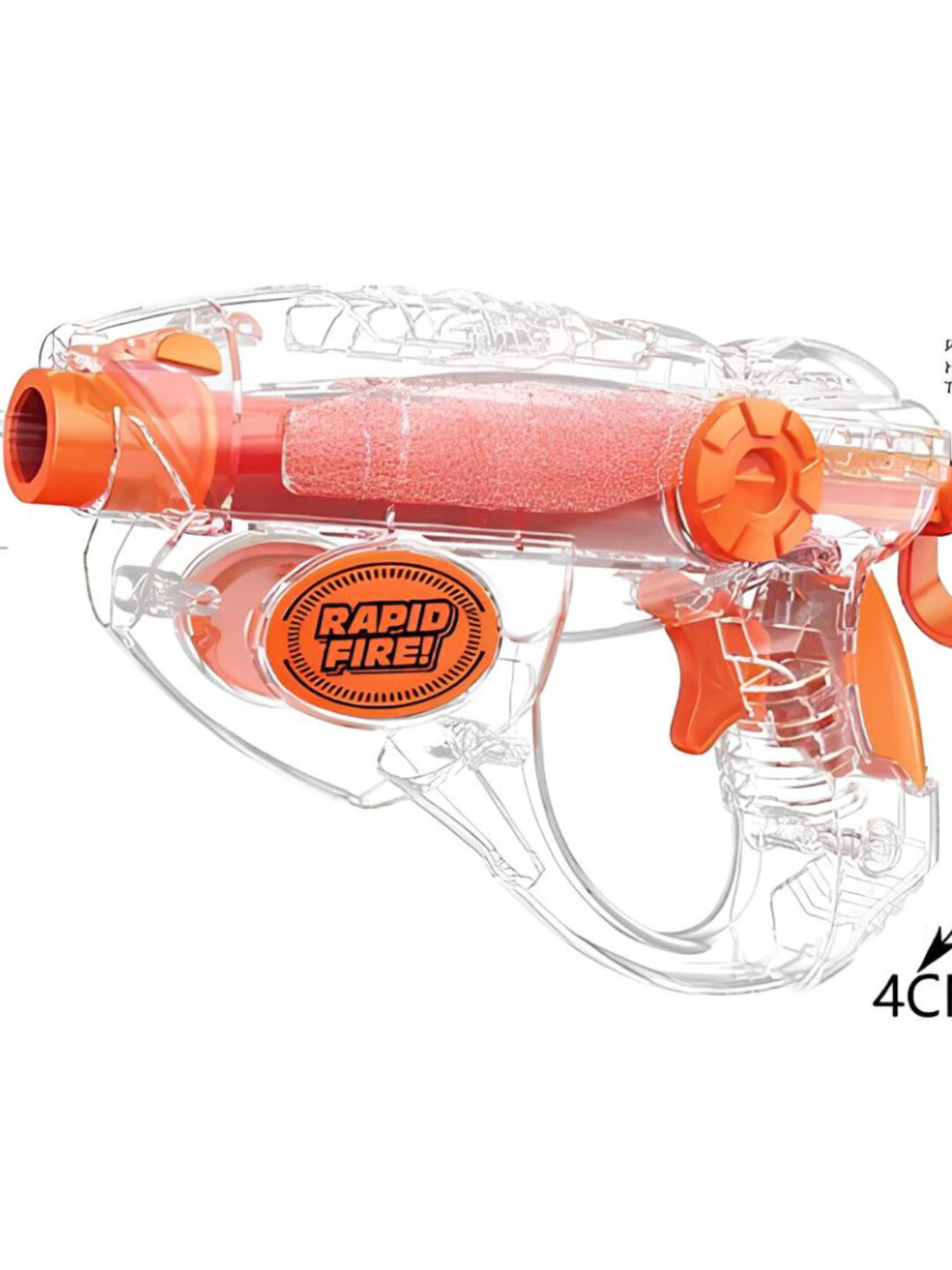 Игрушечный пистолет для детей, с мягкими пулями - Манго