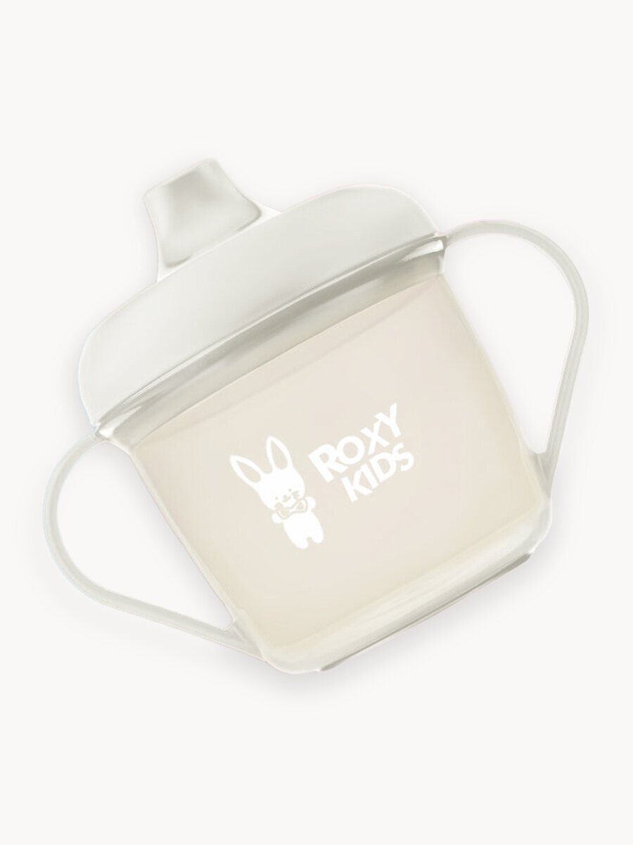 Кружка-поильник ROXY-KIDS с жестким носиком, для самостоятельного питья, 180мл