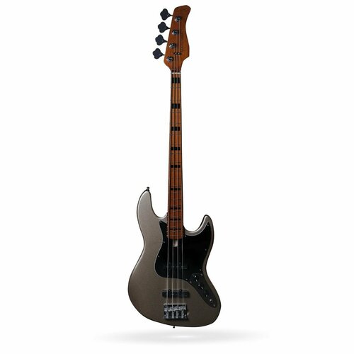 Sire V5 Alder-4 CGM бас-гитара, форма Jazz Bass, цвет серый металлик