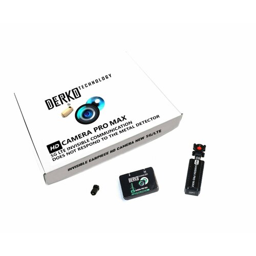 Микрокамера и микронаушник Mega 8 мм с передовой системой 5GLTE сделано для всех видов сложных экзаменов не реагирует на металлоискатель 6190000₽