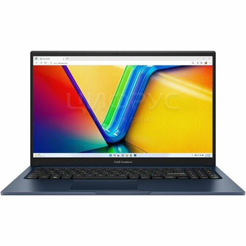 Ноутбук ASUS Vivobook 15 X1504VA-BQ281, 15.6 (1920x1080) IPS/Intel Core i3-1315U/8ГБ DDR4/512ГБ SSD/UHD Graphics/Без ОС, синий (90NB10J1-M00BL0)