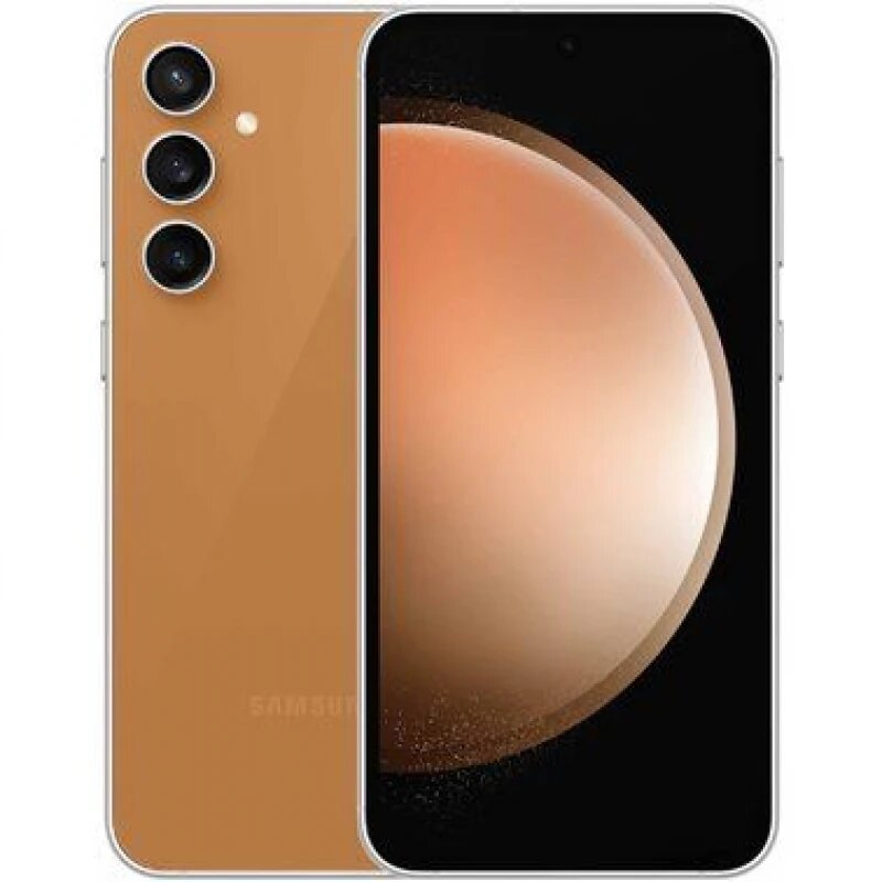 Смартфон Samsung Galaxy S23 FE 8/256 ГБ, Global, коричневый (Tangerine)