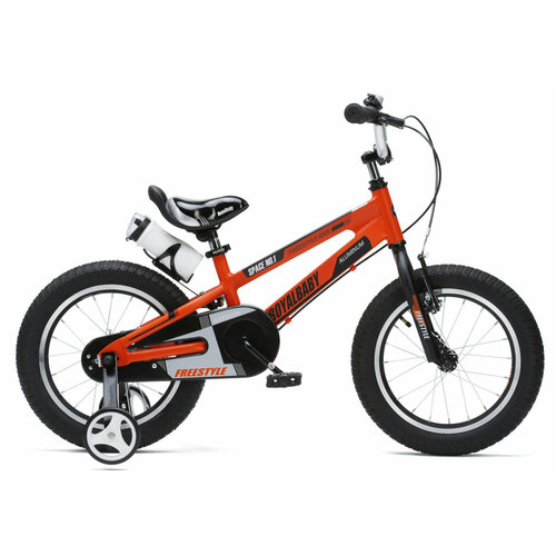 Детский велосипед Royal Baby Freestyle Space 1 16 2024 16 Оранжевый 104-128 см 1970000₽