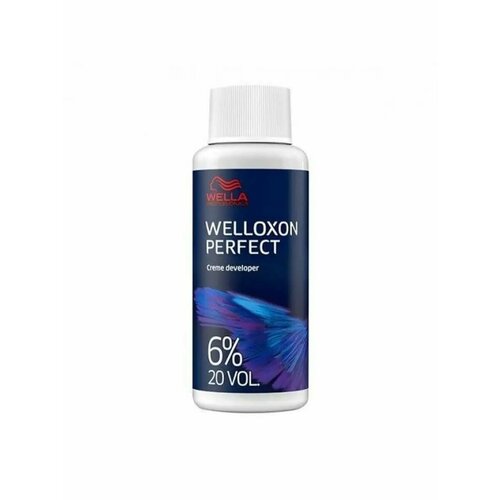 Wella Professionals Welloxon Perfect 6% эмульсия окислитель,(эмульсия, оксигент, оксид) 6% 60мл wella professionals окислитель welloxon perfect 30v 9 0% 1000 мл wella professionals окрашивание