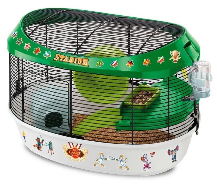 Ferplast модульная клетка Stadium для хомяков 50 х 34 х 33 см.