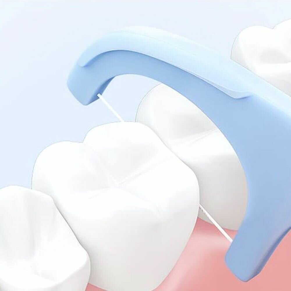 Изображение Зубная нить Soocas Dental Floss Pick (50 шт.)