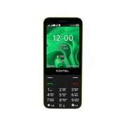 Мобильный телефон Fontel FP320, сотовый телефон, бабушкофон, черный+зеленый
