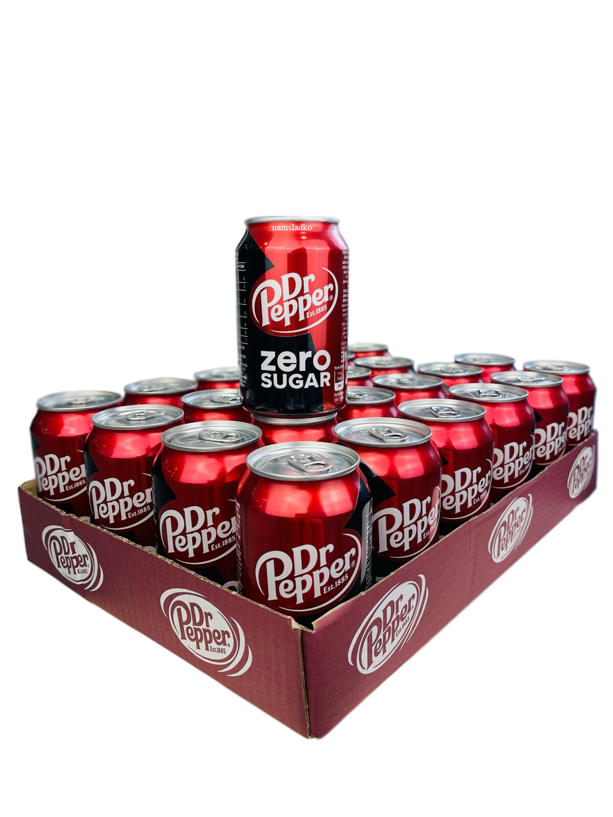 Doctor Pepper Zero 0.33 л - 24 шт. (Dr.Pepper Zero).