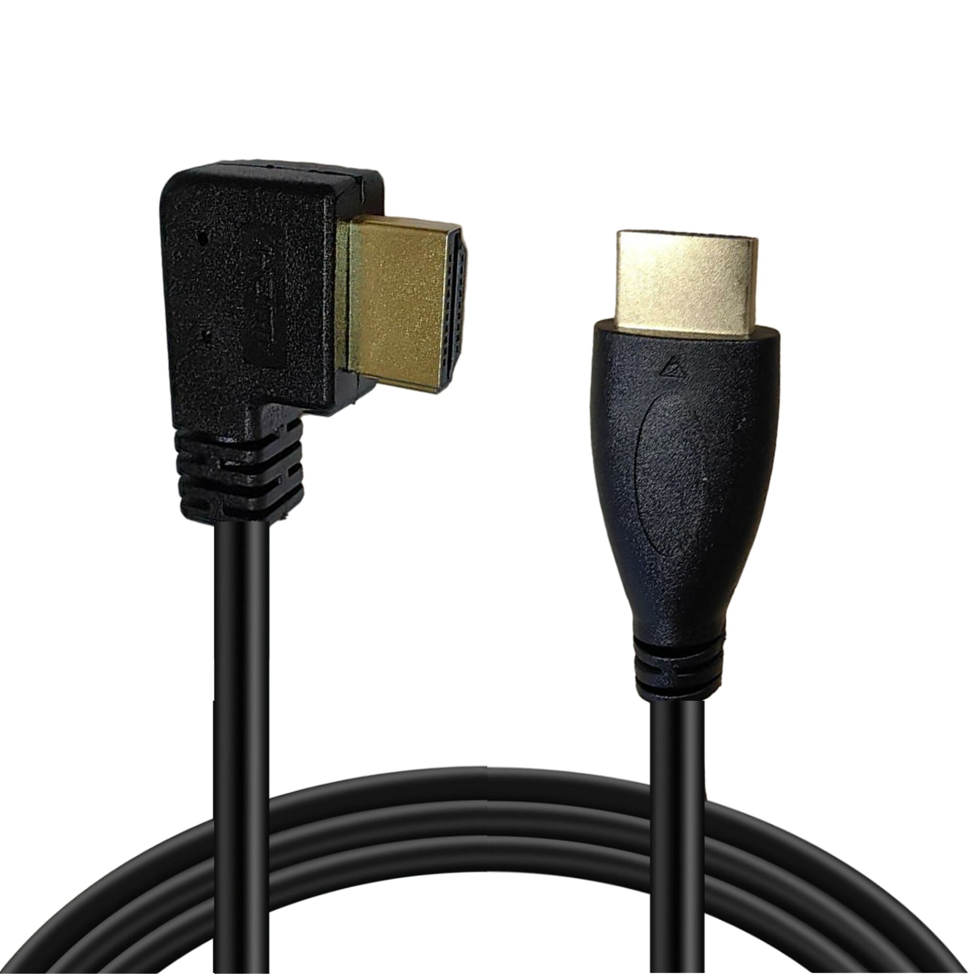 фото Кабель HDMI, прямой/угловой, 1.5м с поддержкой ethernet