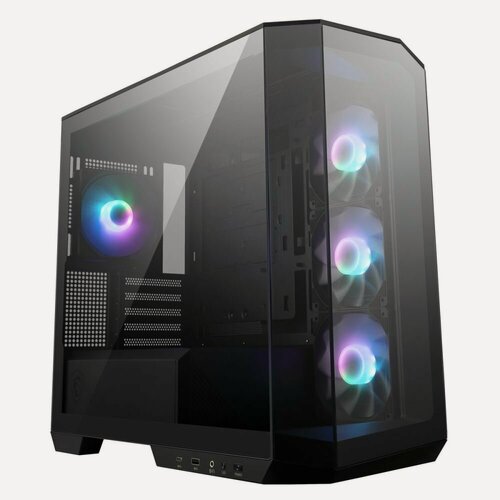 Изображение товара Корпус MSI MAG Pano M100R, панель из закаленного стекла, RGB-подсветка