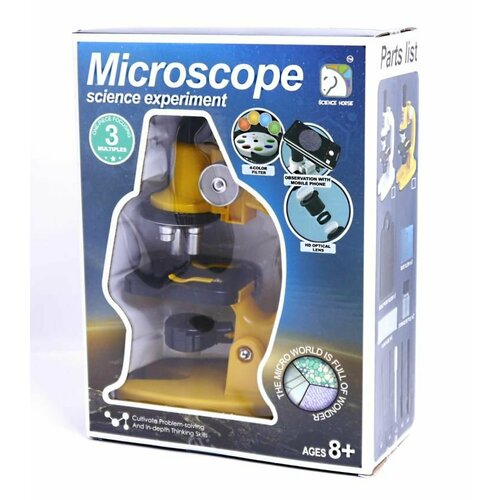 Микроскоп +аксессуары (на батарейках) (31030)