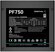 Блок питания ATX Deepcool PF750 750W, PWM 120mm fan, 80 PLUS, Act...