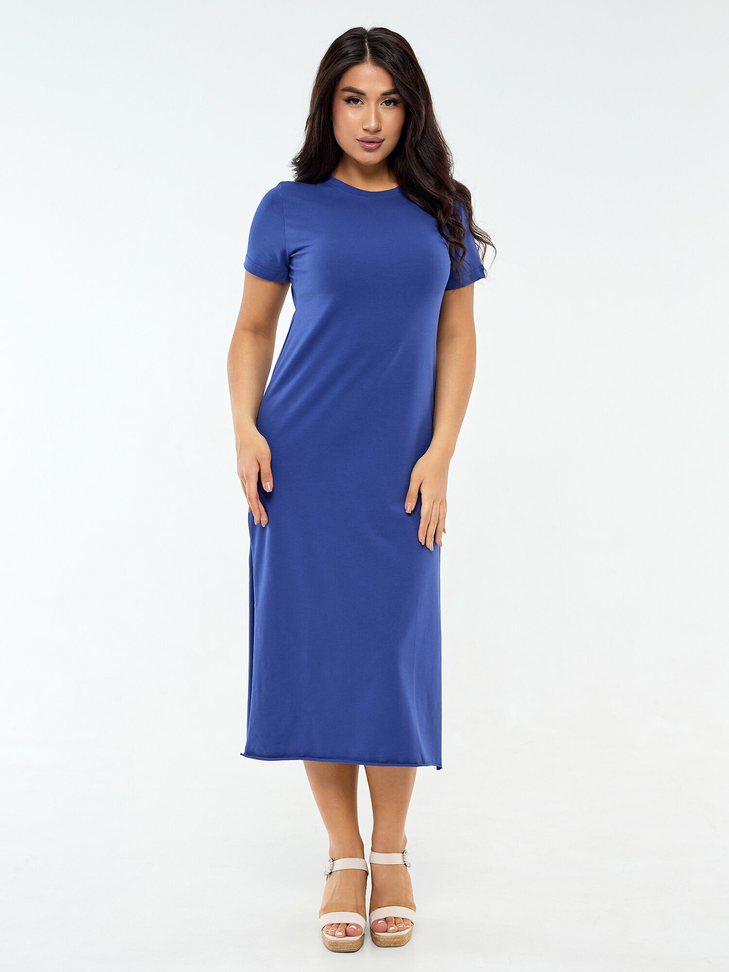 Платье GO, размер 3XL (54), синий