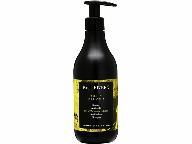 PAUL RIVERA Шампунь против желтизны волос / True Silver Anti-yellow Shampoo 500 мл - фото №13