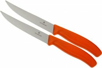 Набор Victorinox ножей кухон. Swiss Classic (6.7936.12L9B) компл:2шт оранжевый блистер