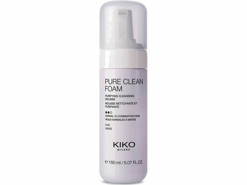 Очищающий мусс для лица KIKO MILANO PURE CLEAN FOAM