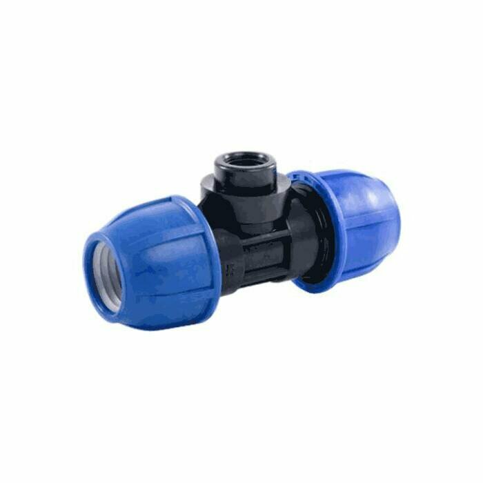 тройник с внутренней трубной резьбой pn 16 d 32x1 " Ростурпласт - фото №6