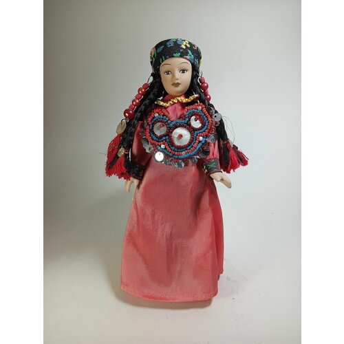 Кукла коллекционная Крюкеюн в хакасском летнем костюме (доработка костюма)