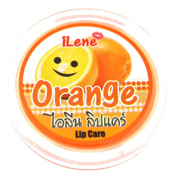 ORANGE Lip Moisturizer, iLene (Бальзам для губ увлажняющий апельсин), 10 г.