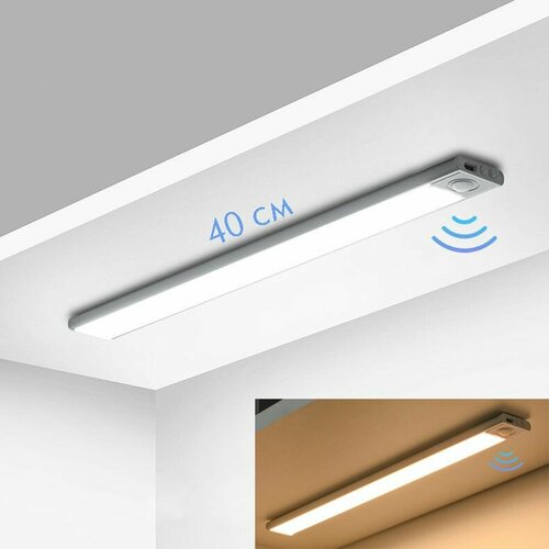 Светодиодный светильник 40см датчик движения Огонек OG-LDP38 895₽