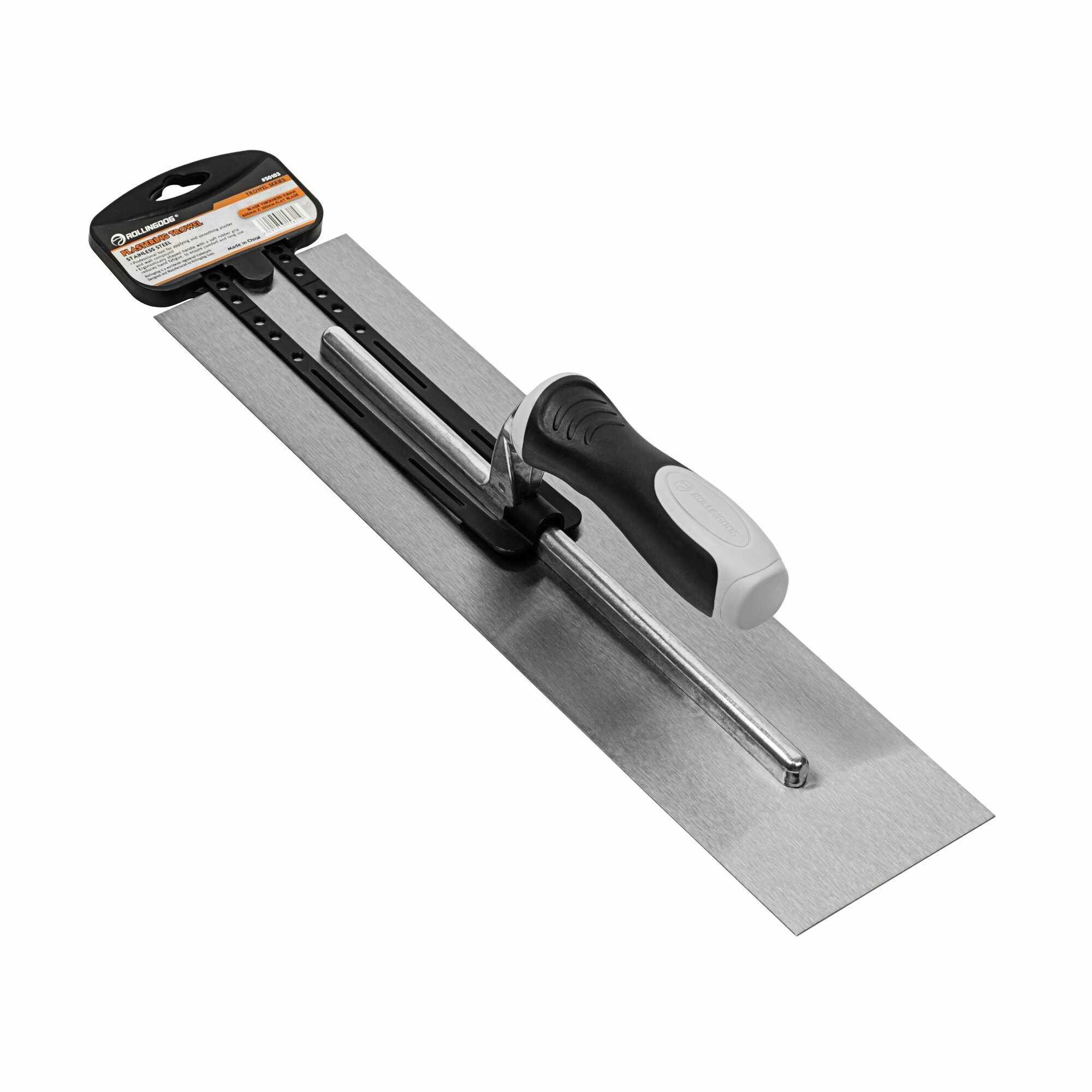 Гладилка Rollingdog 400х100мм серия Professional, арт.50103 нержавеющая сталь — фото 1