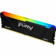 Оперативная память Kingston DIMM DDR4 32GB 3200Mhz CL16 FURY Beast RGB (KF432C16BB2A/32)