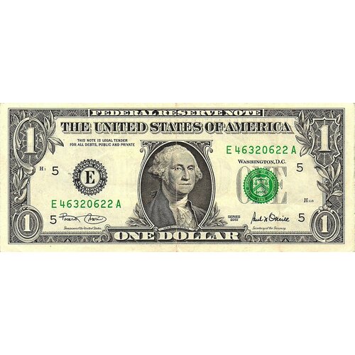 Доллар 2001 года 4632