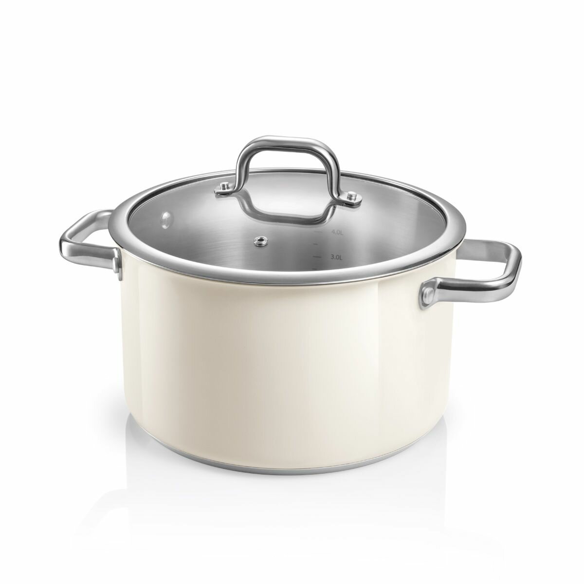 Кастрюля высокая Tescoma DELIGHT с крышкой 24 см, 6 л