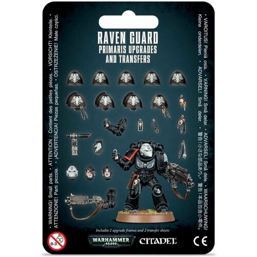 Набор сборных моделей Warhammer 40000 - Raven Guard Primaris Upgrades and Transfers