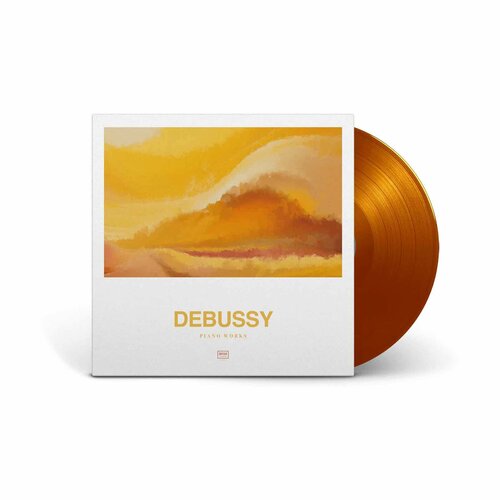 DEBUSSY - THE PIANO WORKS (LP amber) виниловая пластинка