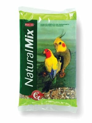 128 PADOVAN Naturalmix Parrocchetti Основной корм д/Средних попугаев 850грх20шт