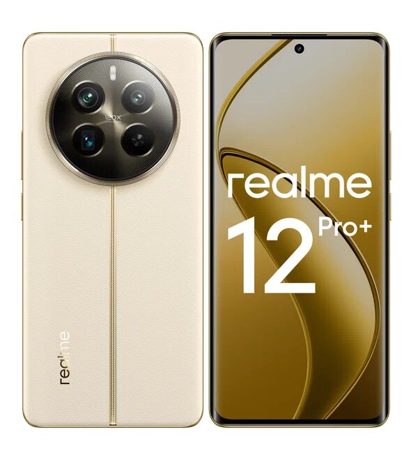 Смартфон realme 12 PRO + 12/512 ГБ RU, Dual nano SIM, Бежевый песок