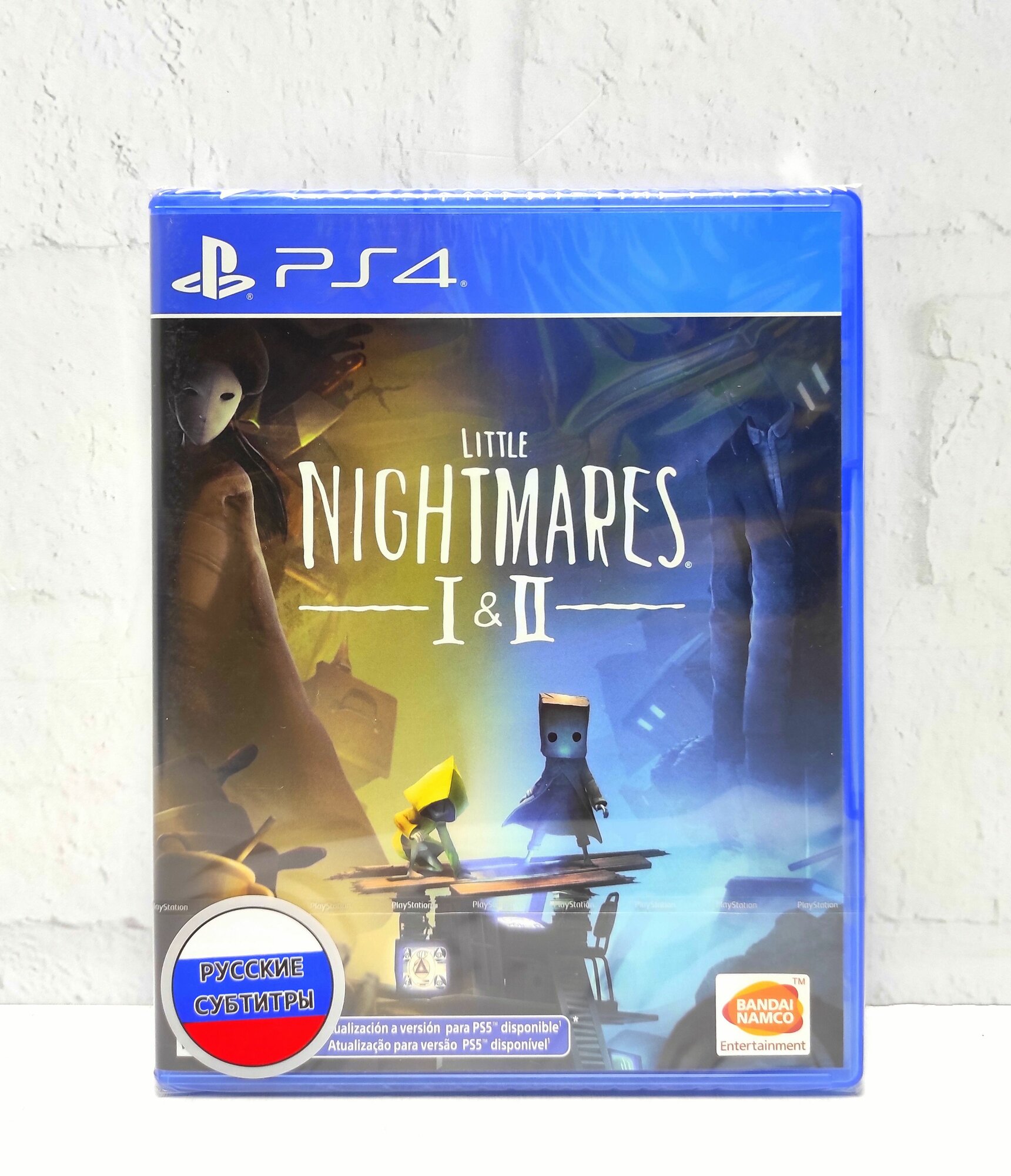 Little Nightmares I & II (1 + 2) Русские субтитры Видеоигра на диске PS4 / PS5