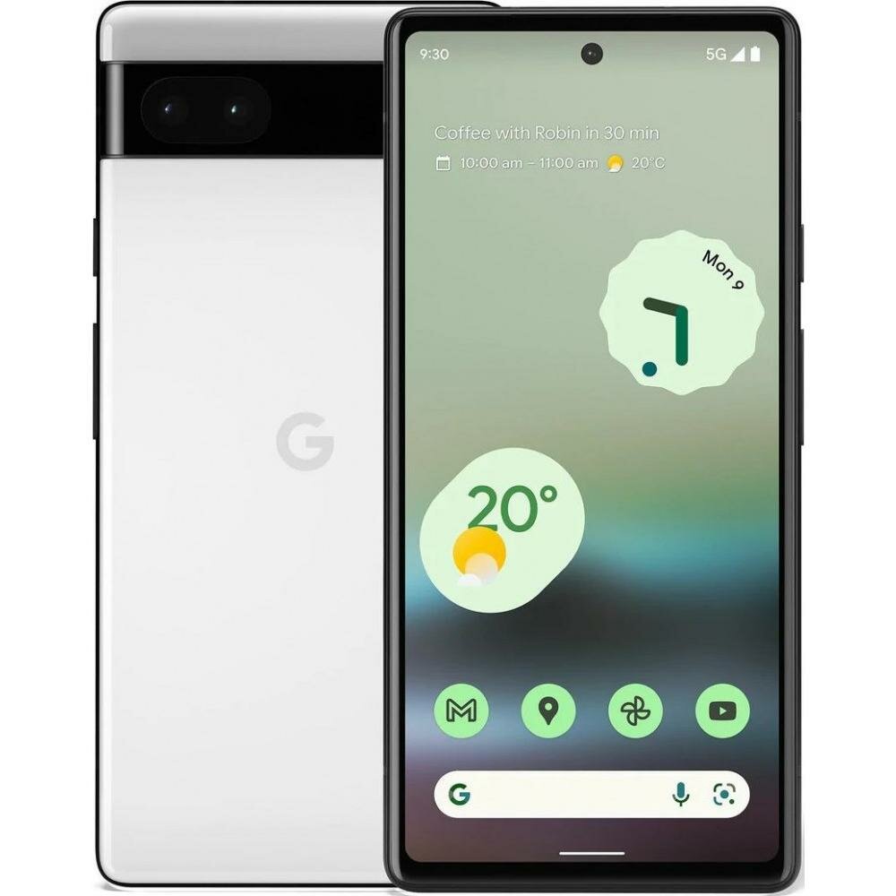 Смартфон Google Pixel 6a 6/128Gb USA, chalk