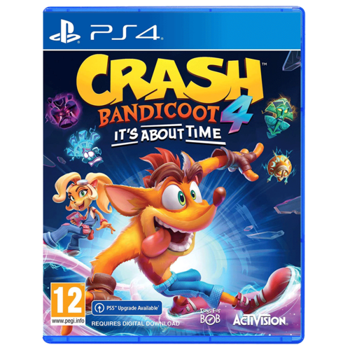 Игра PS4 - Crash Bandicoot 4 It's About Time (русские субтитры) кружка crash bandicoot 1996 emblem red coloured inner 315 мл