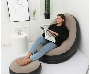 Надувное кресло-диван с максимальной нагрузкой 100кг