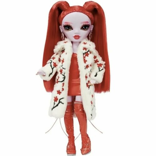 Кукла RAINBOW HIGH SHADOW - ROSIE REDWOOD 28 см rainbow high кукла shadow berrie skies 28 см rainbow high 42182 592808euc