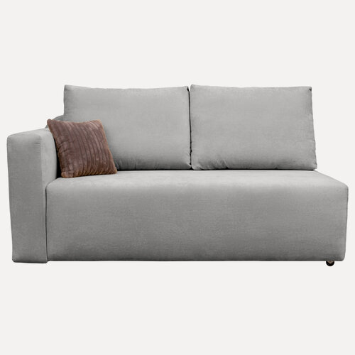 Изображение товара Диван детский Джуниор светло-серый, 161х86х90; спальное место 205х82