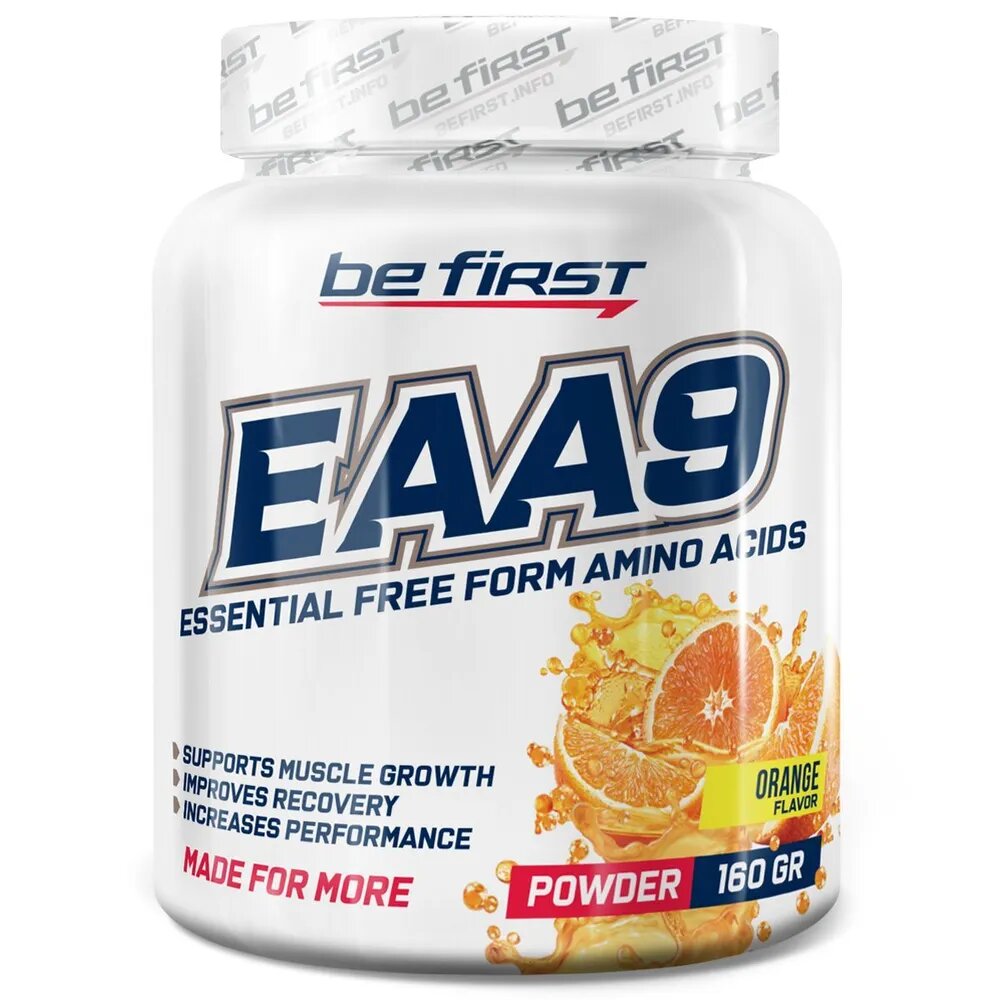 Be First EAA9 Powder Апельсин 160 г